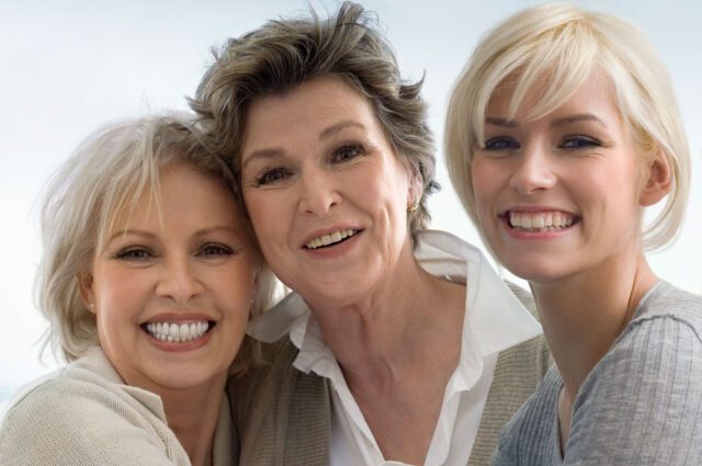 Three Generations of Women